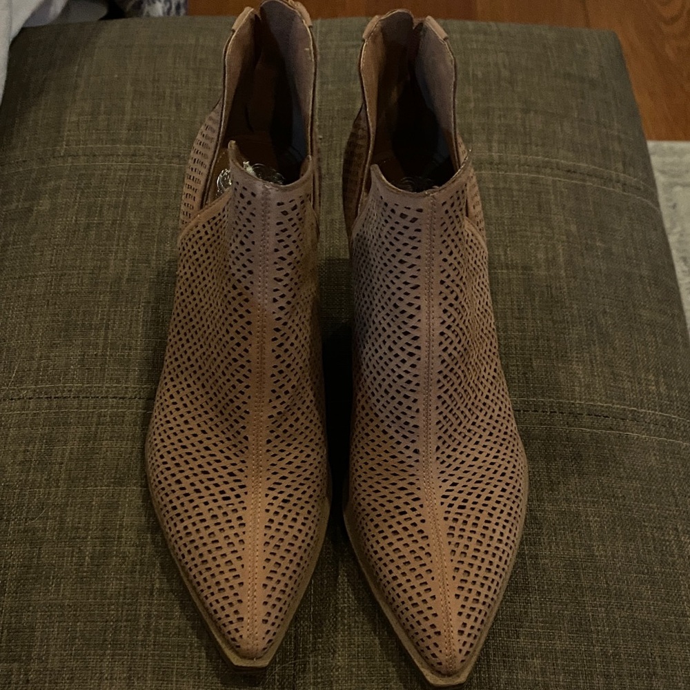 Vince Camuto Brown Booties